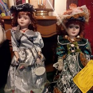 FOUR VERY BEAUTIFUL DOLLS